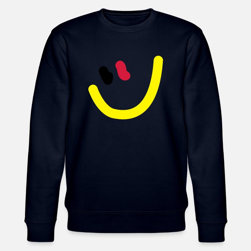 EM2018 DE (Smiley) - Stanley/Stella Unisex Bio-Sweatshirt CHANGER  - Navy