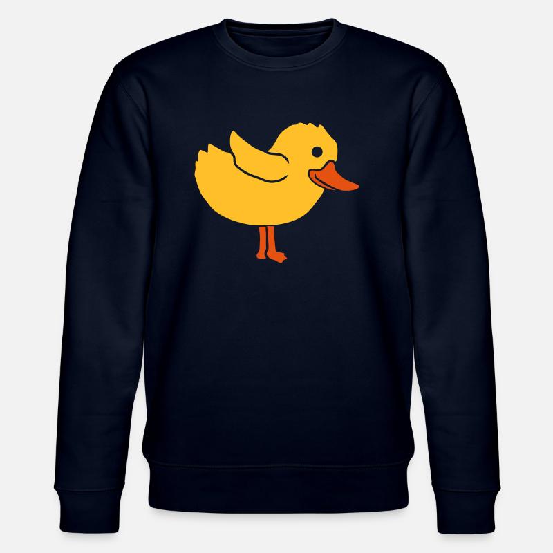 Canard Mignon Poulet Poussin - Sweat bio CHANGER Stanley/Stella Unisexe - marine