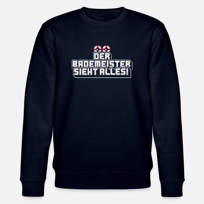 Le sauveteur voit tout - Sweat bio CHANGER Stanley/Stella Unisexe - marine