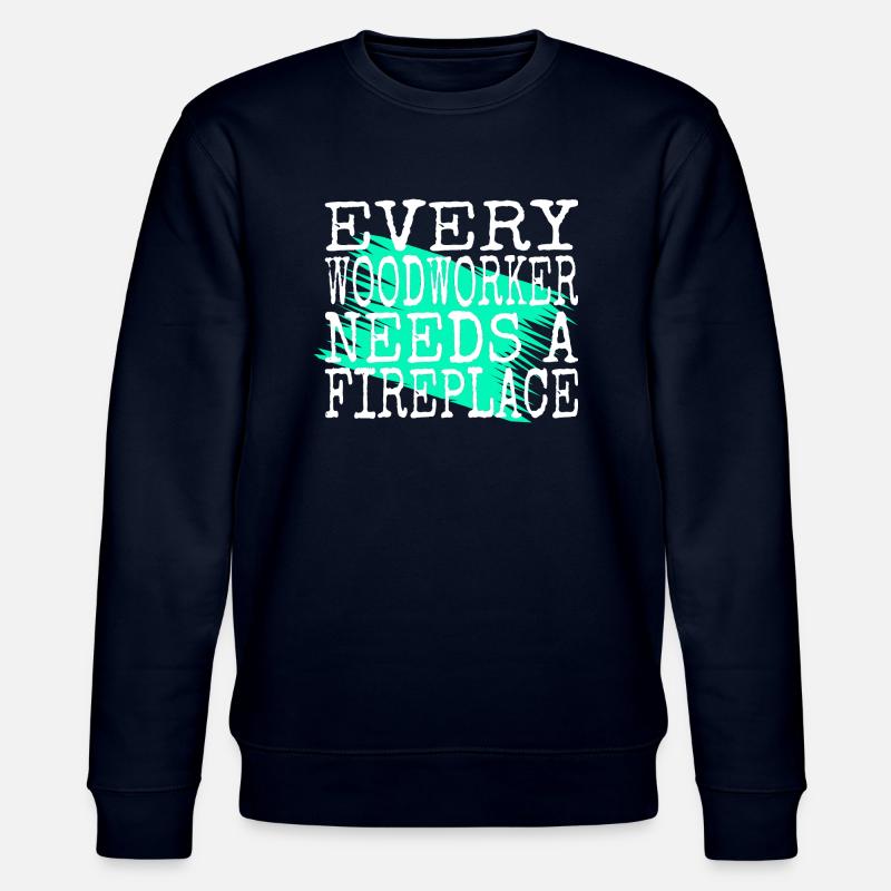 carpenter tshirts - Stanley/Stella Unisex Bio-Sweatshirt CHANGER  - Navy