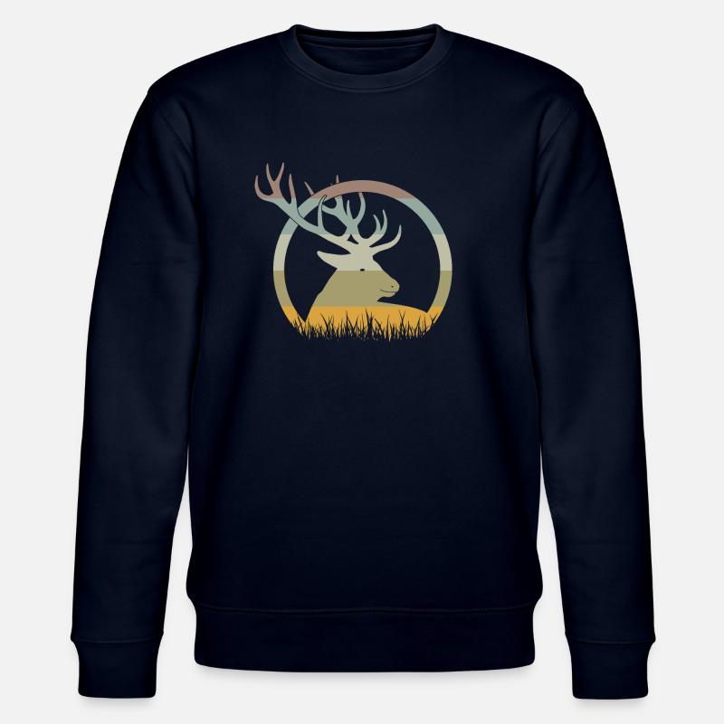 Cerf - Sweat bio CHANGER Stanley/Stella Unisexe - marine