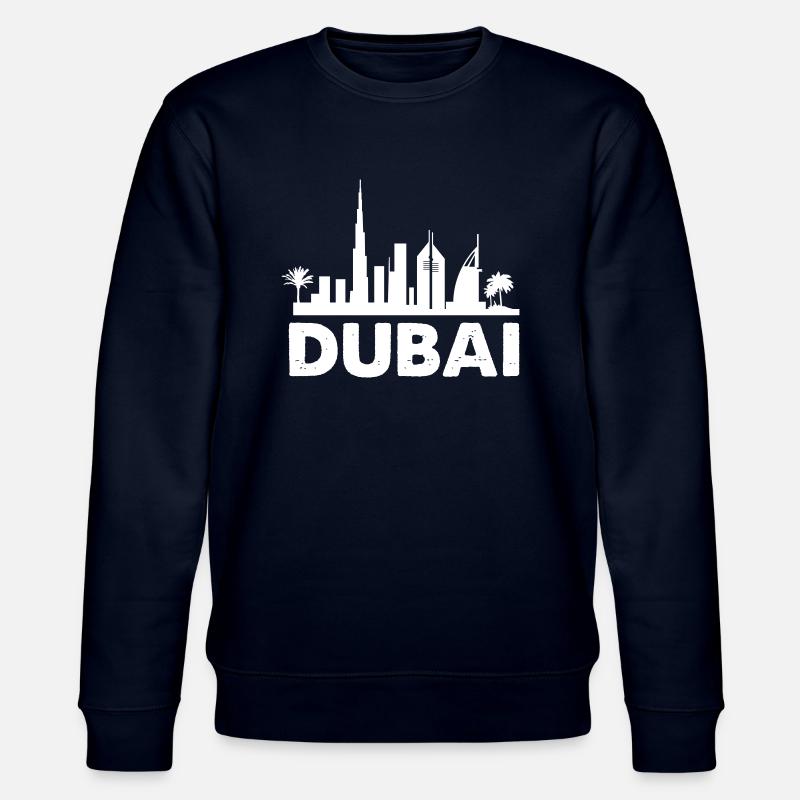 dubai skyline - Stanley/Stella Unisex Bio-Sweatshirt CHANGER  - Navy