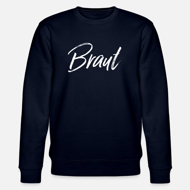 Braut weiss - Stanley/Stella Unisex Bio-Sweatshirt CHANGER  - Navy