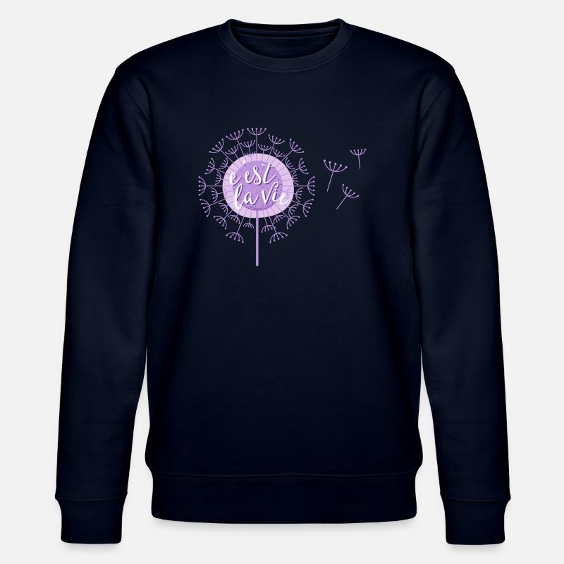 Cest la vie - Stanley/Stella Unisex Bio-Sweatshirt CHANGER  - Navy