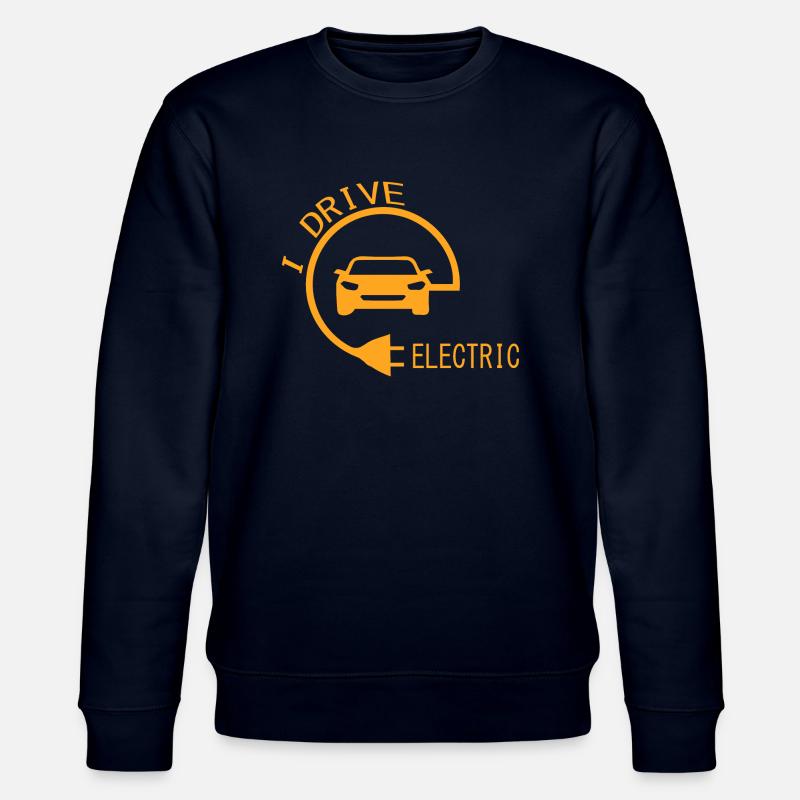 Electric Car Emobility - Stanley/Stella Unisex Bio-Sweatshirt CHANGER  - Navy