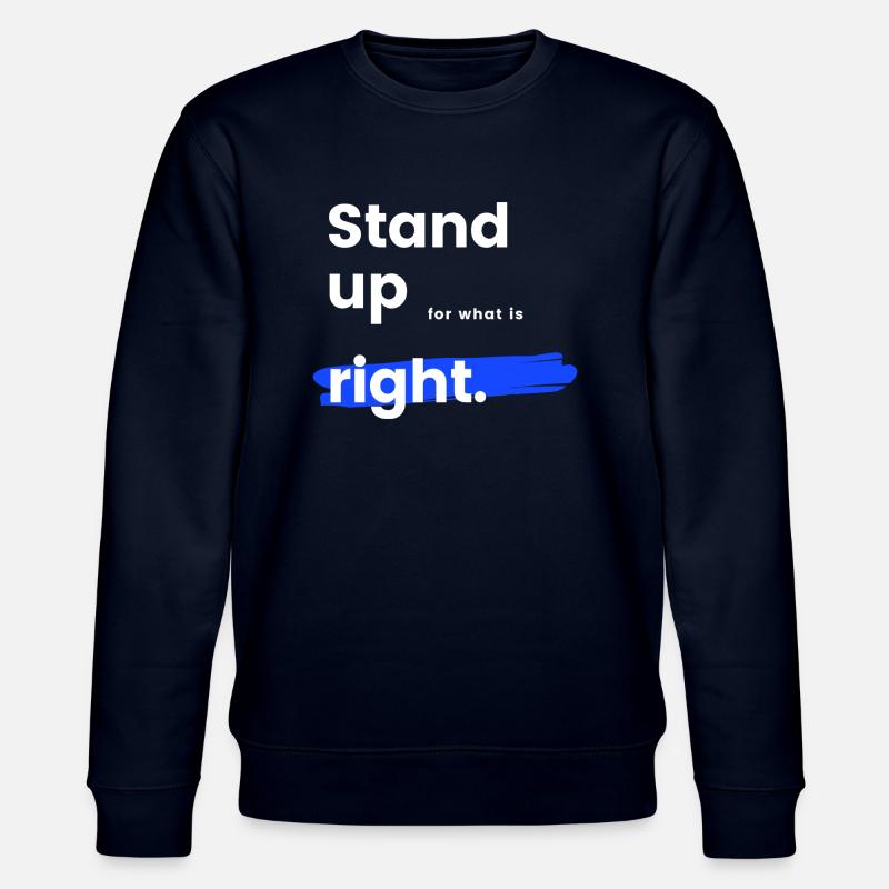 Stand up - Stanley/Stella Unisex Bio-Sweatshirt CHANGER  - Navy