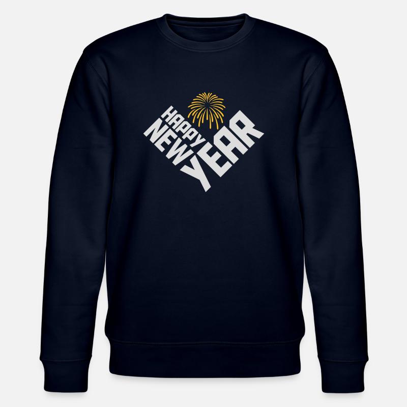 Citation Bonne année - Sweat bio CHANGER Stanley/Stella Unisexe - marine