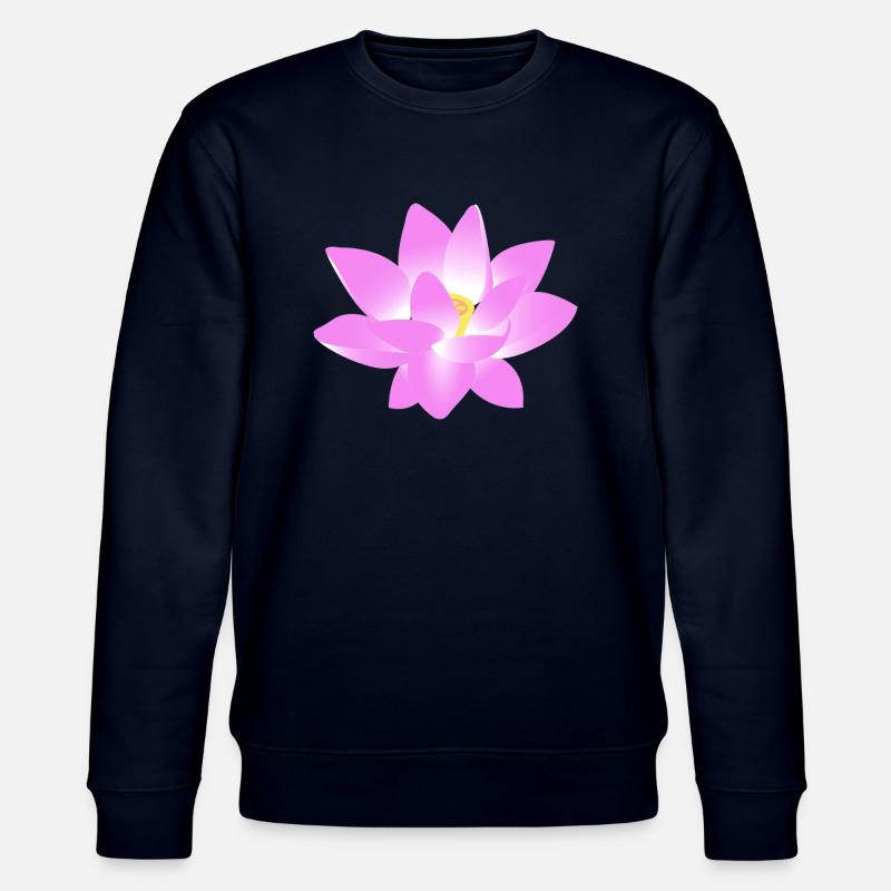Blume Lotus - Stanley/Stella Unisex Bio-Sweatshirt CHANGER  - Navy