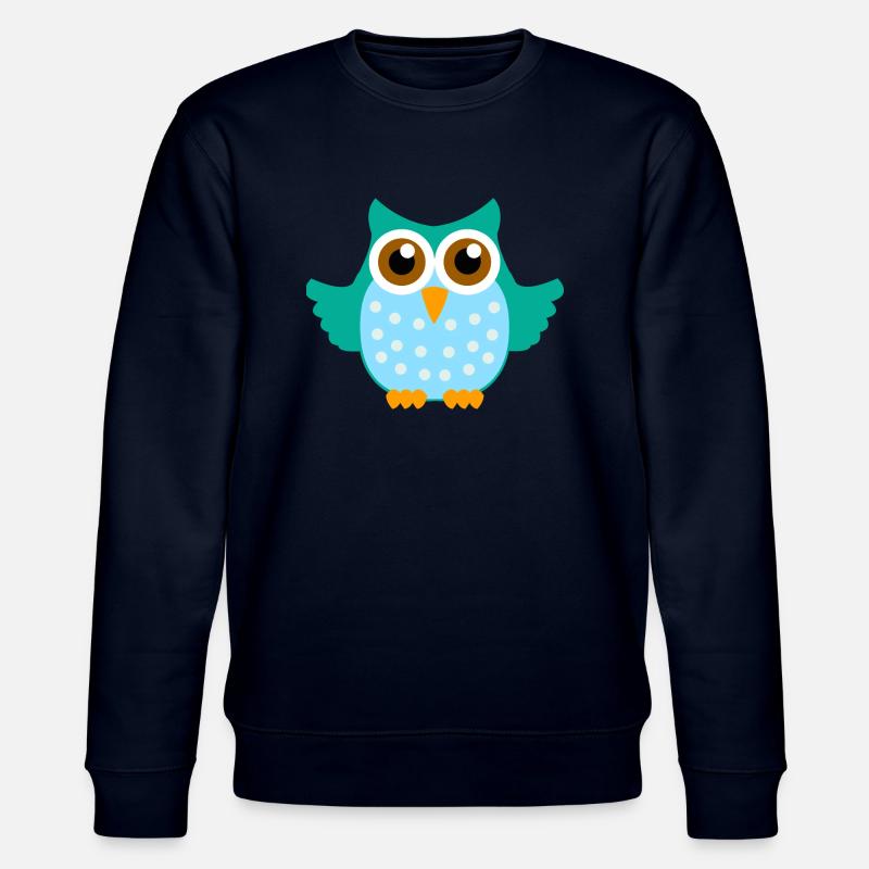 Eule - Stanley/Stella Unisex Bio-Sweatshirt CHANGER  - Navy