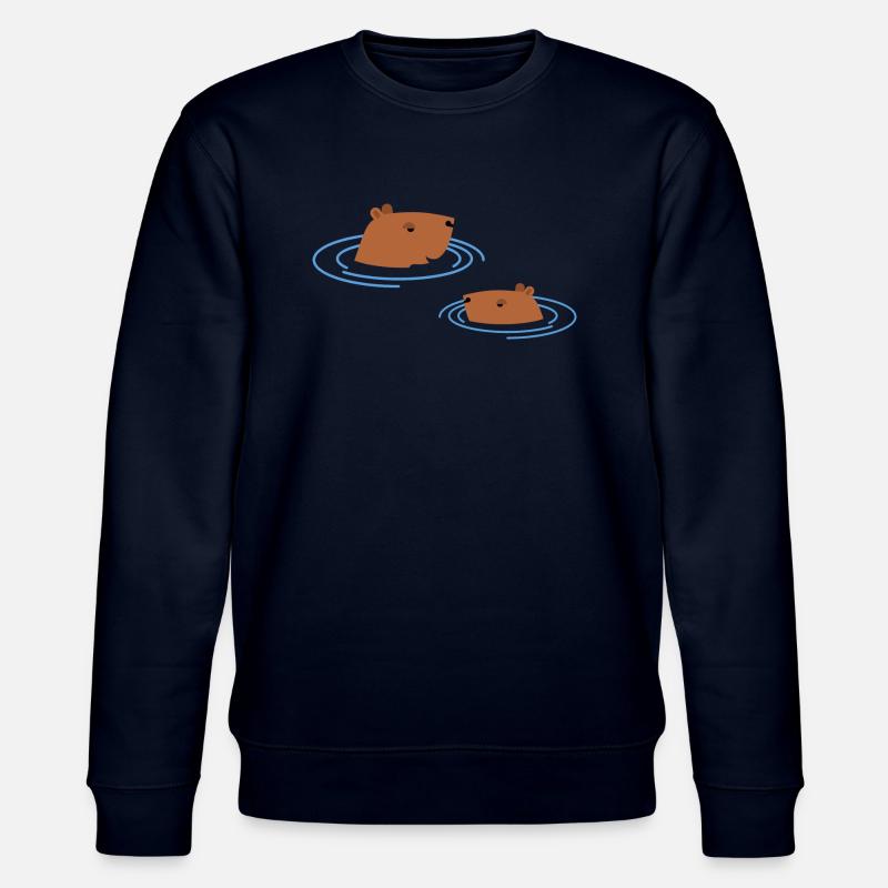 Capybara - Stanley/Stella Unisex Bio-Sweatshirt CHANGER  - Navy