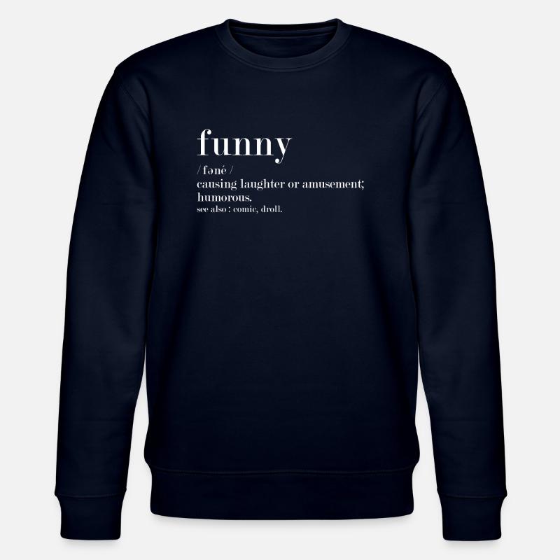 lustig - Stanley/Stella Unisex Bio-Sweatshirt CHANGER  - Navy