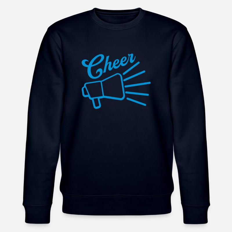 Anfeuern Cheer Megafon Symbol - Stanley/Stella Unisex Bio-Sweatshirt CHANGER  - Navy
