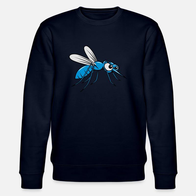 Mücke witzig - Stanley/Stella Unisex Bio-Sweatshirt CHANGER  - Navy