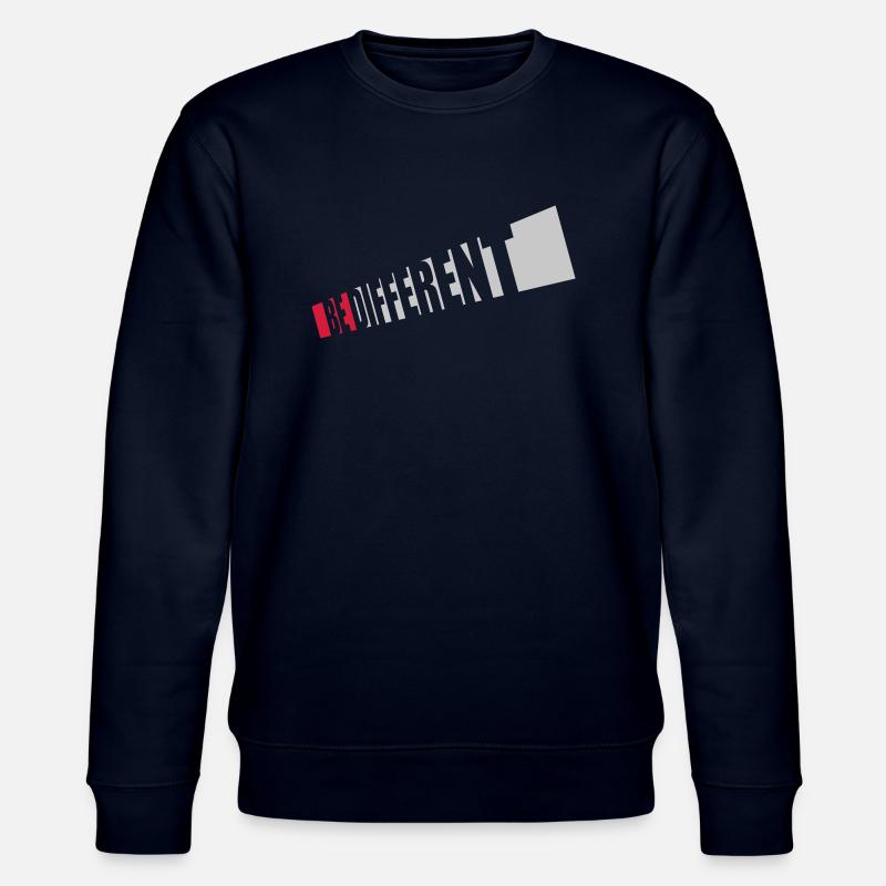 Be different Logo Design - Stanley/Stella CHANGER Unisex Organic Sweatshirt - navy