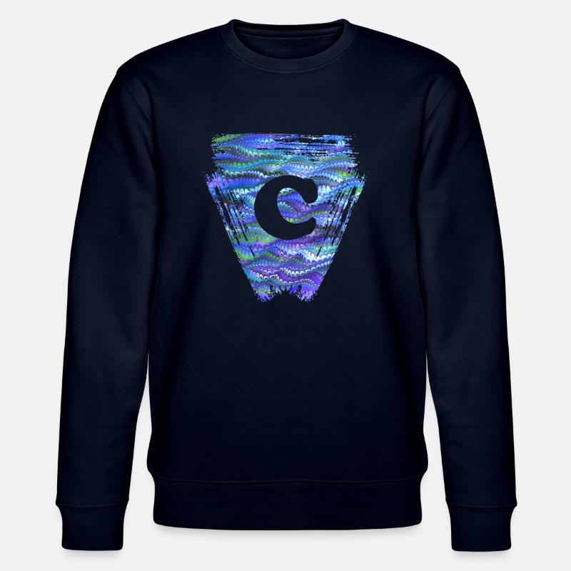 Triangle E 103 C - Sweat bio CHANGER Stanley/Stella Unisexe - marine