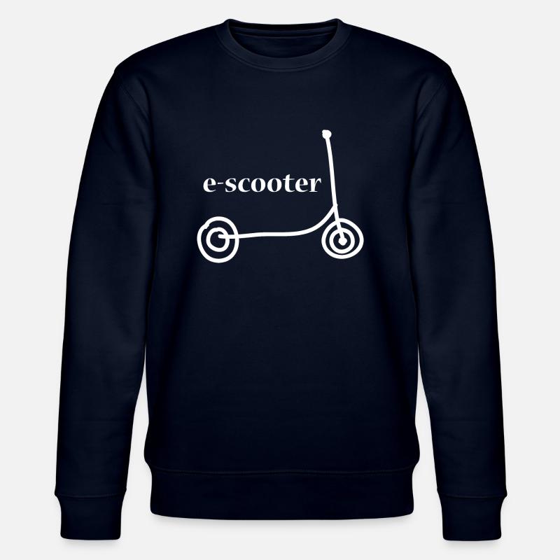 E-Scooter Roller - Stanley/Stella Unisex Bio-Sweatshirt CHANGER  - Navy