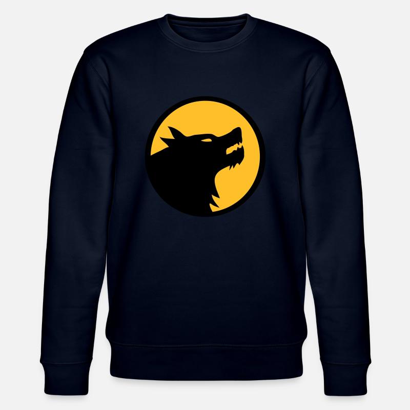 wolf_11a2c - Stanley/Stella CHANGER Unisex Organic Sweatshirt - navy