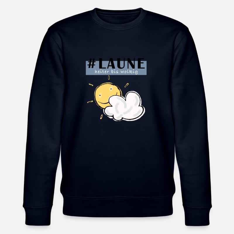Gute Laune - Stanley/Stella Unisex Bio-Sweatshirt CHANGER  - Navy