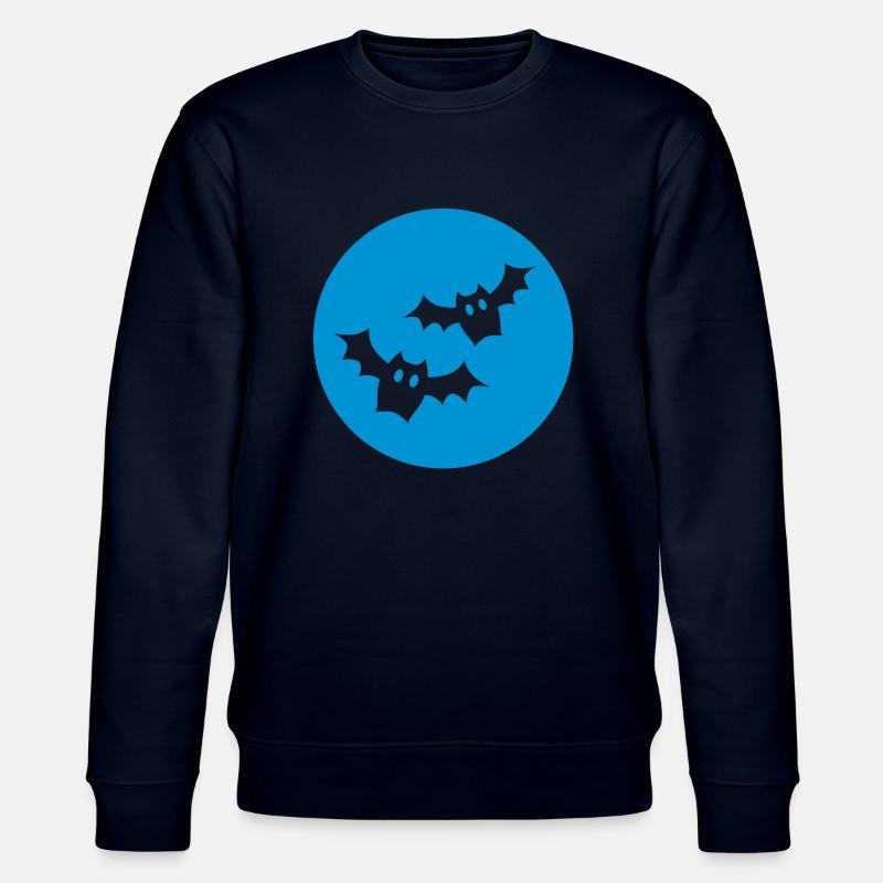 Fledermäuse - Stanley/Stella Unisex Bio-Sweatshirt CHANGER  - Navy