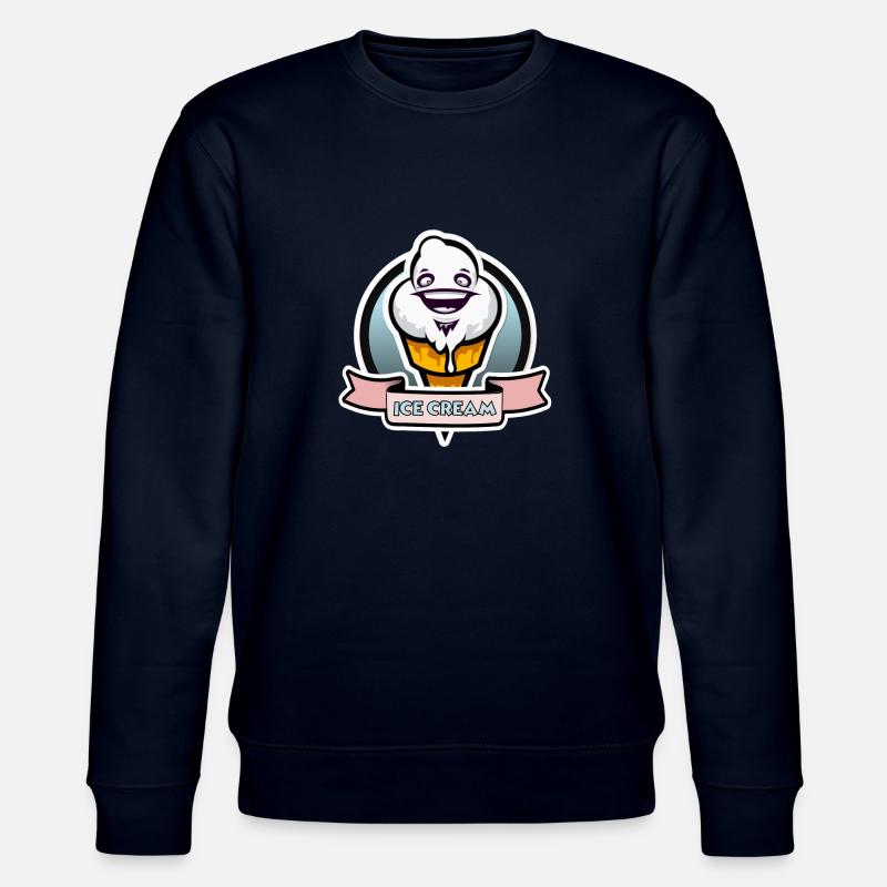 ice cream - Sweat bio CHANGER Stanley/Stella Unisexe - marine