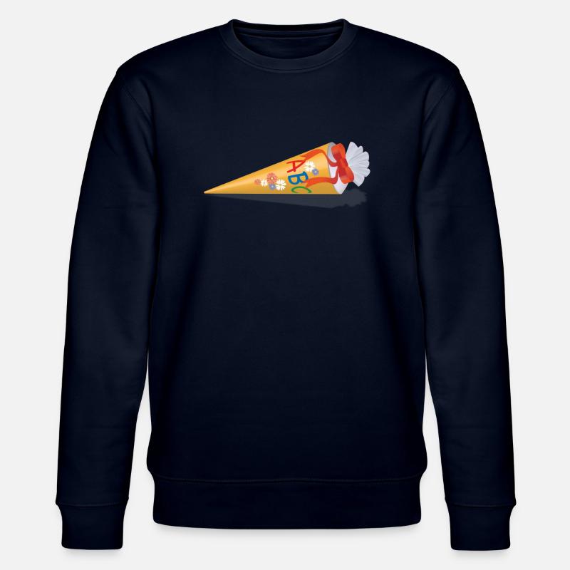 Schultüte zur Einschulung - Stanley/Stella Unisex Bio-Sweatshirt CHANGER  - Navy