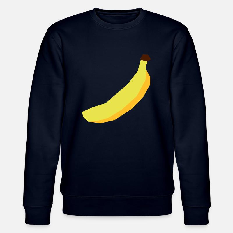 Banane Vektor - Stanley/Stella Unisex Bio-Sweatshirt CHANGER  - Navy