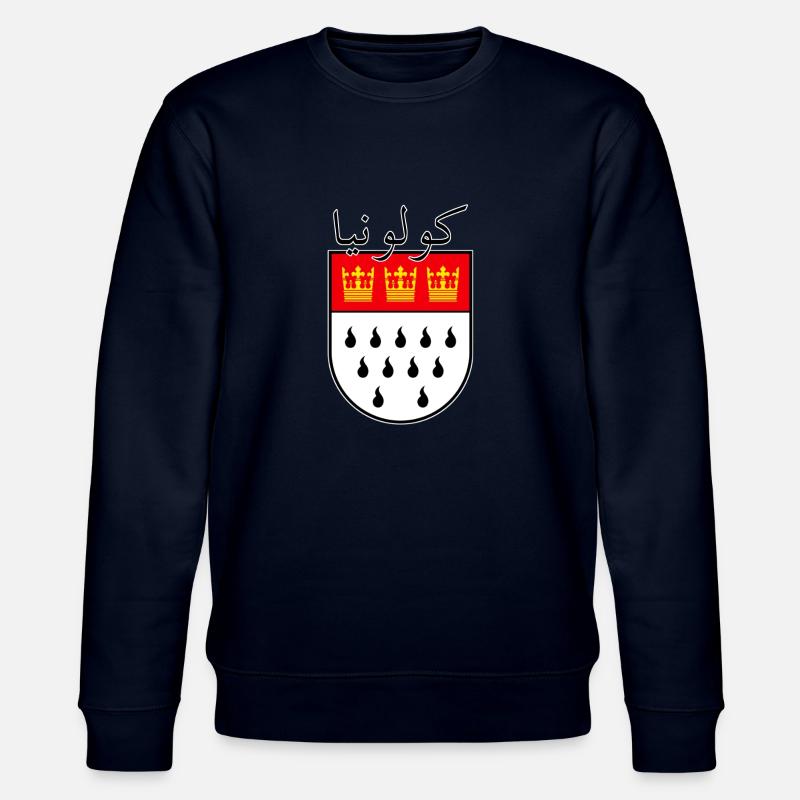 Köln arabisch Wappen - Stanley/Stella Unisex Bio-Sweatshirt CHANGER  - Navy