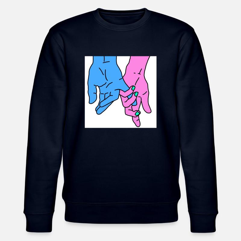 hands rosa - Stanley/Stella Unisex Bio-Sweatshirt CHANGER - Navy