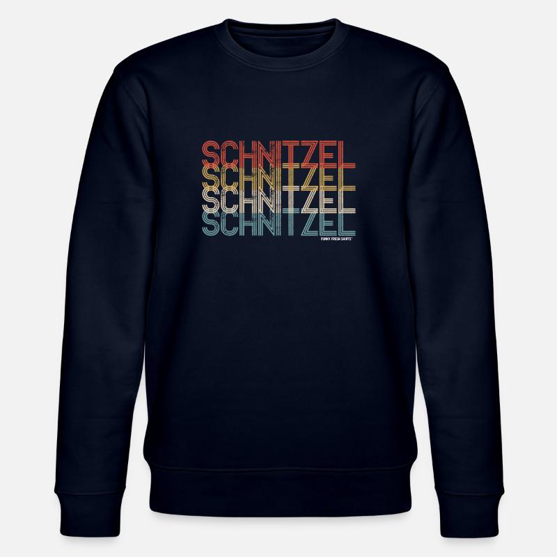 Schnitzel Geschenk - Stanley/Stella Unisex Bio-Sweatshirt CHANGER  - Navy