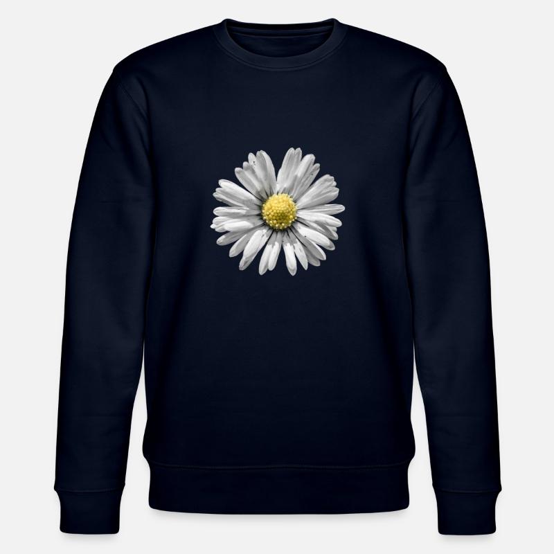 Gänseblümchen - Stanley/Stella Unisex Bio-Sweatshirt CHANGER  - Navy