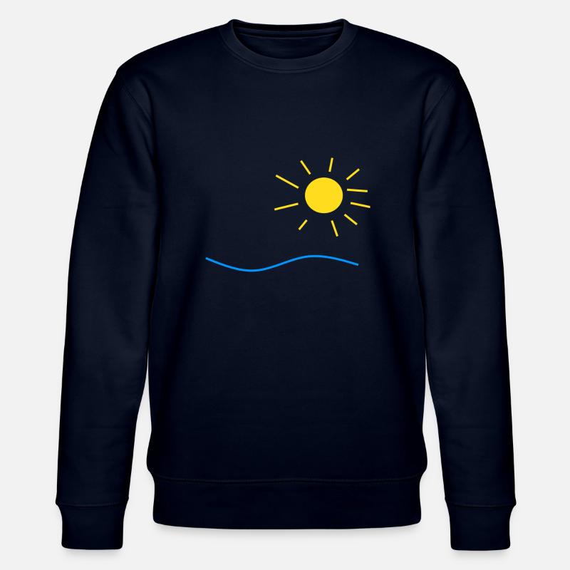 Soleil et mer - Sweat bio CHANGER Stanley/Stella Unisexe - marine