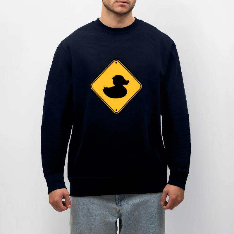 zone shield prohibited note danger caution Stanley/Stella CHANGER Unisex Organic Sweatshirt