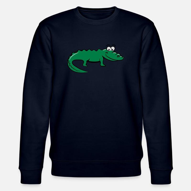 Crocodile douce aimante - Sweat bio CHANGER Stanley/Stella Unisexe - marine