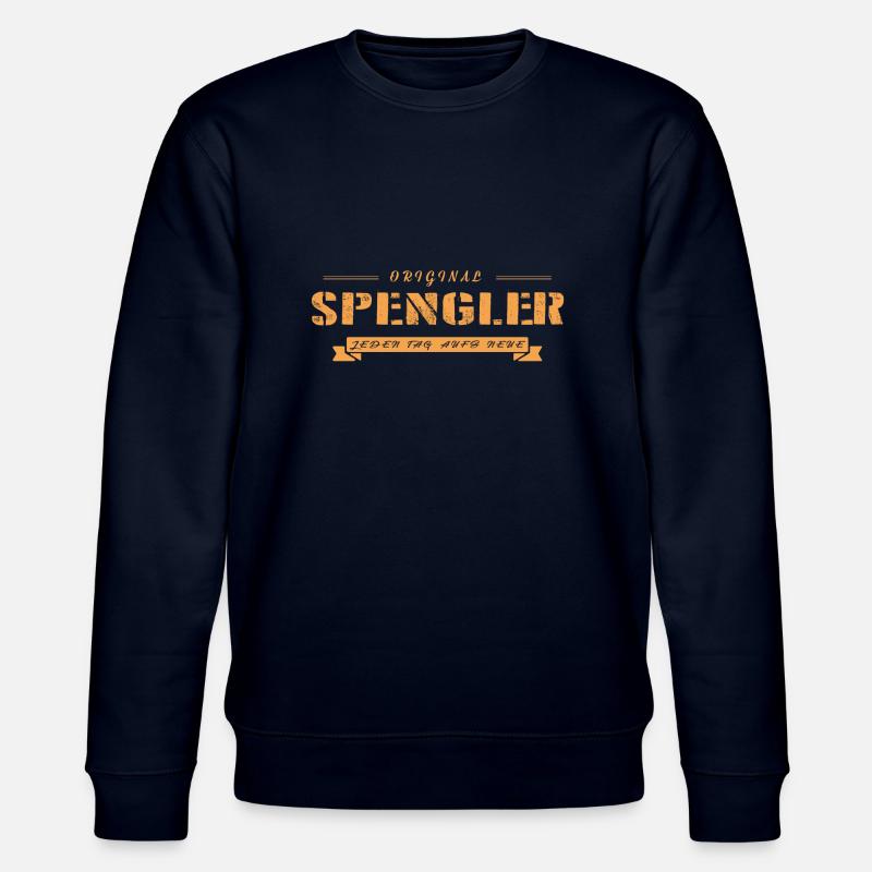Der echte Spengler - Stanley/Stella Unisex Bio-Sweatshirt CHANGER  - Navy