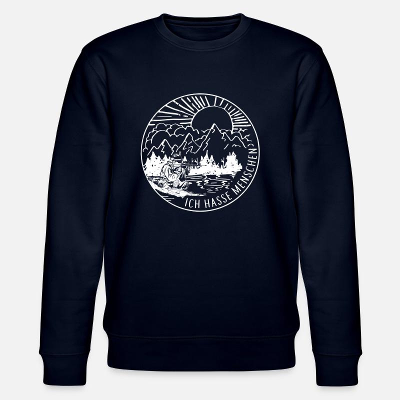 Gamer - Hasse Menschen - Stanley/Stella Unisex Bio-Sweatshirt CHANGER  - Navy
