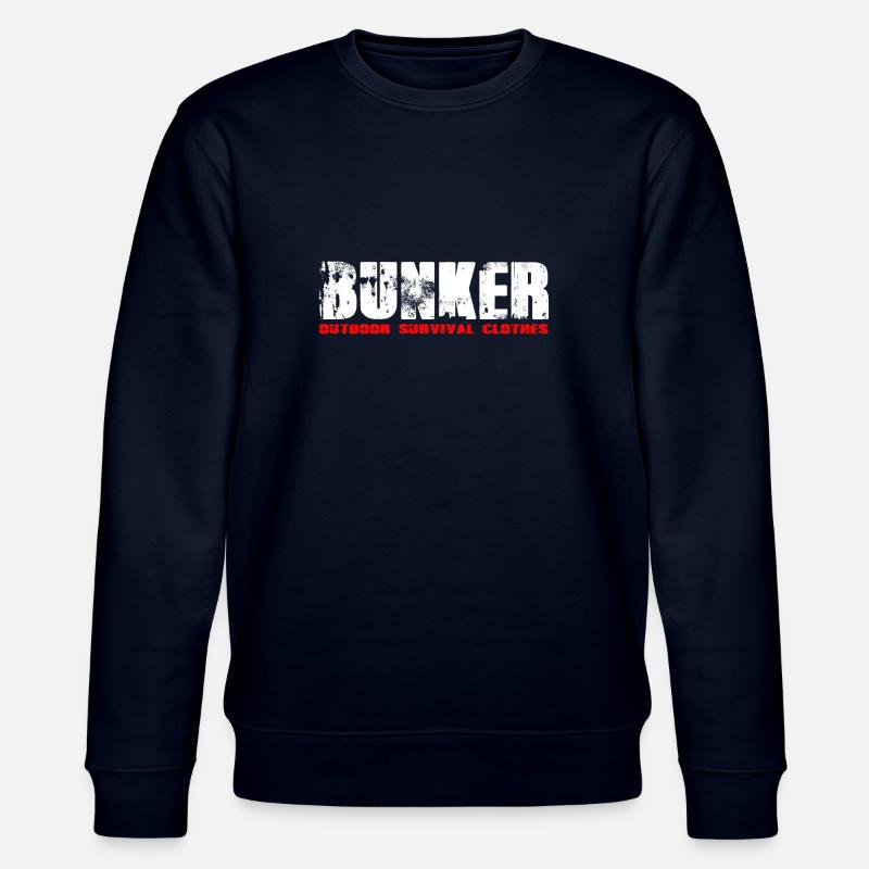 Bunker - Stanley/Stella Unisex Bio-Sweatshirt CHANGER  - Navy
