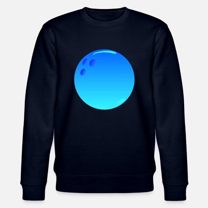 Sport Bowlingkugel - Stanley/Stella Unisex Bio-Sweatshirt CHANGER  - Navy