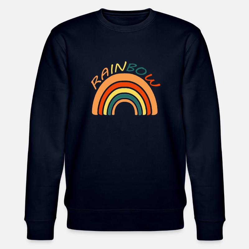 Regenbogen - Regenbogen - Regenbogen - Stanley/Stella Unisex Bio-Sweatshirt CHANGER  - Navy