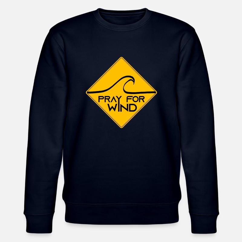 Pray for wind - Stanley/Stella Unisex Bio-Sweatshirt CHANGER  - Navy