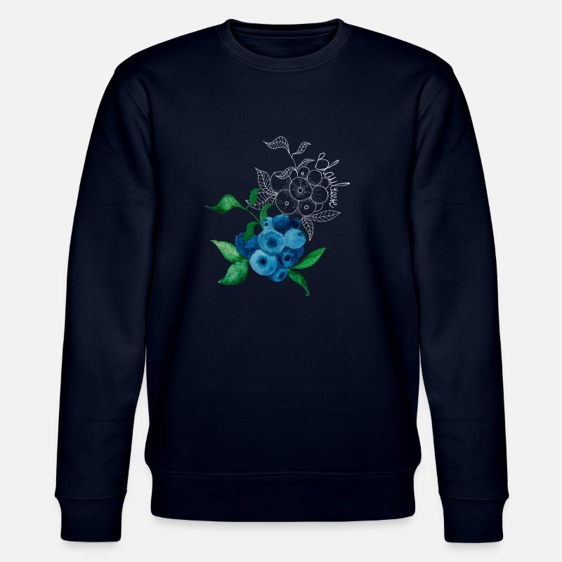 Blaubeere - Stanley/Stella Unisex Bio-Sweatshirt CHANGER  - Navy