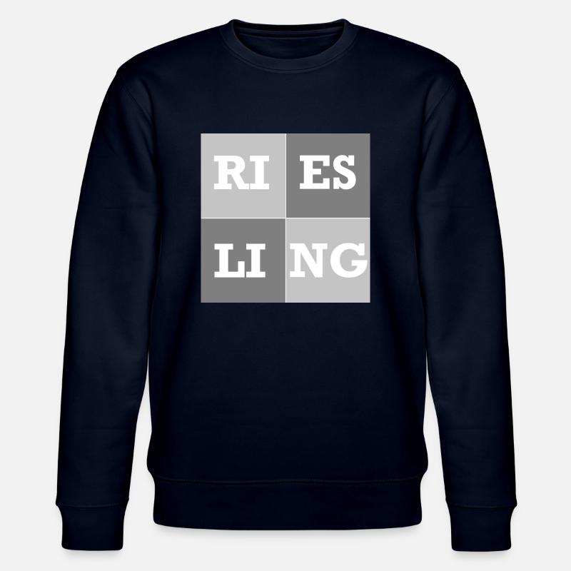 Riesling grau - Stanley/Stella Unisex Bio-Sweatshirt CHANGER  - Navy