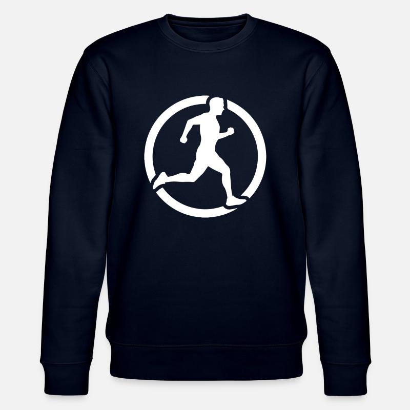 Marathon Running Run jogging - Stanley/Stella CHANGER Unisex Organic Sweatshirt - navy