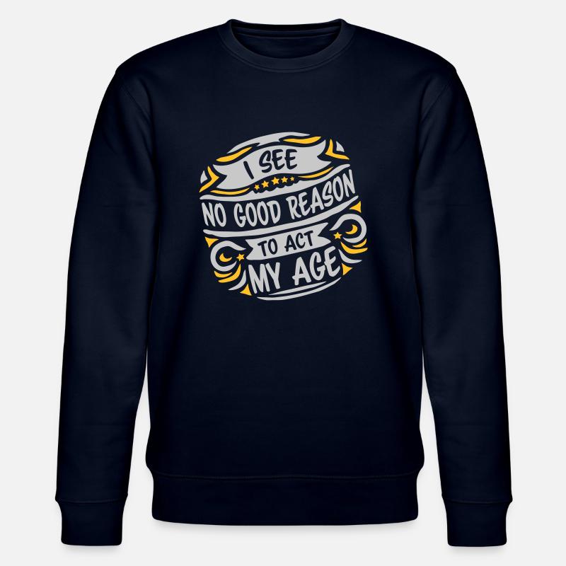 pour agir à mon âge - Sweat bio CHANGER Stanley/Stella Unisexe - marine