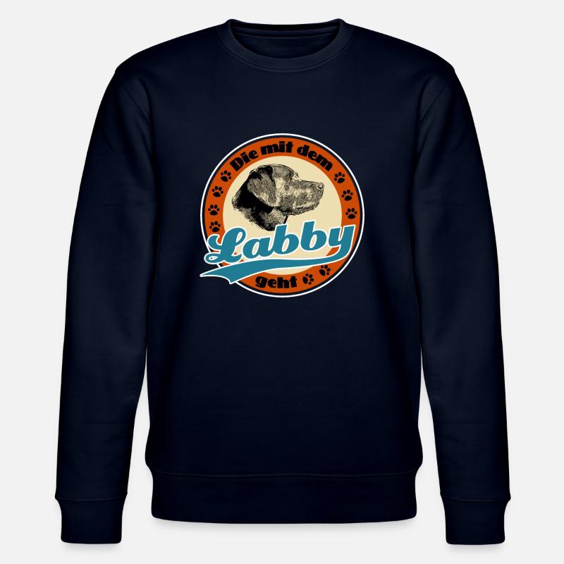 Die mit dem Labby - Stanley/Stella Unisex Bio-Sweatshirt CHANGER  - Navy