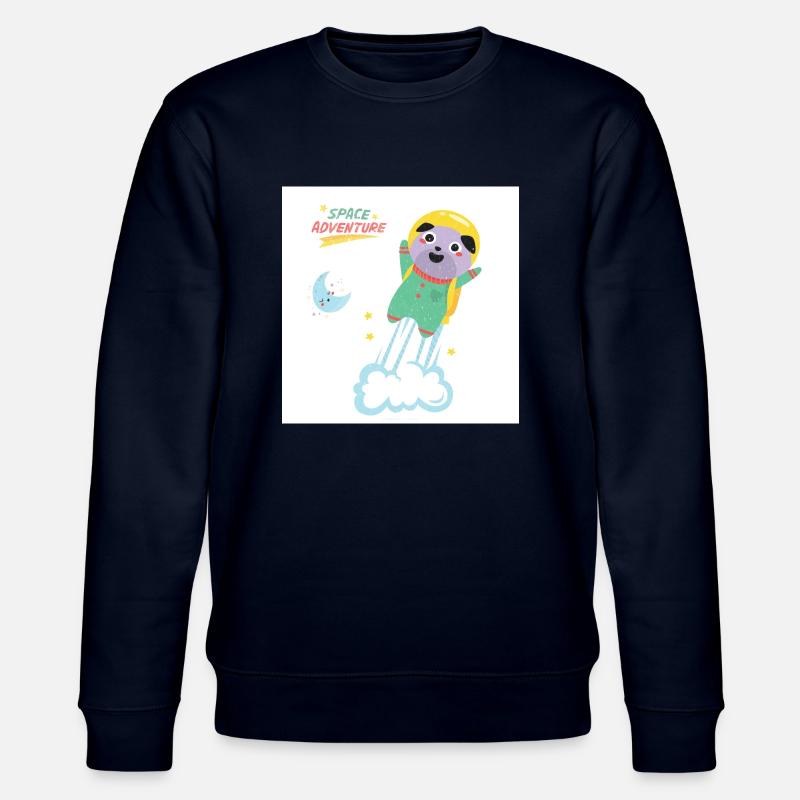 Chiot de l’espace. - Sweat bio CHANGER Stanley/Stella Unisexe - marine