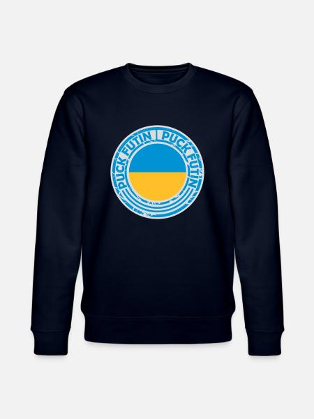 Conception du logo Puck Futin - Sweat bio CHANGER Stanley/Stella Unisexe - marine