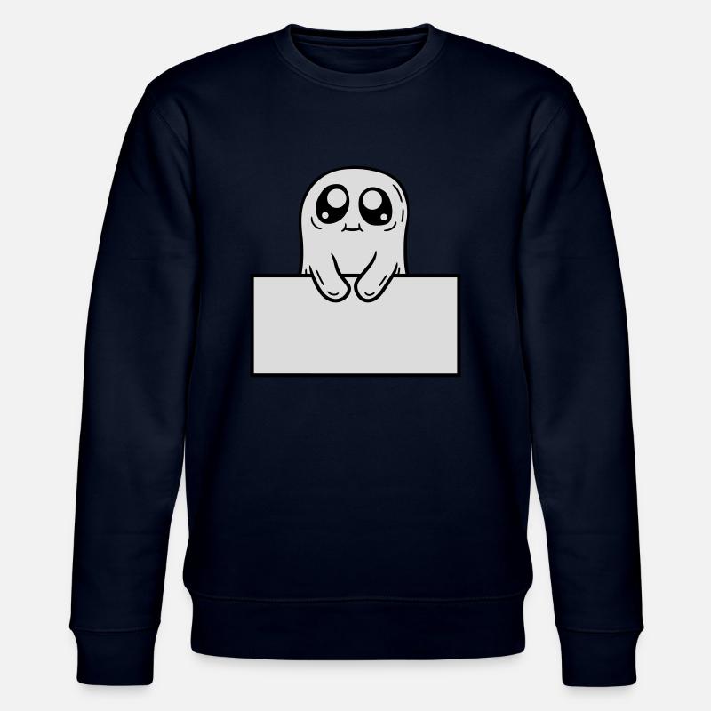 Ghost Shows Shield Cartoon - Sweat bio CHANGER Stanley/Stella Unisexe - marine