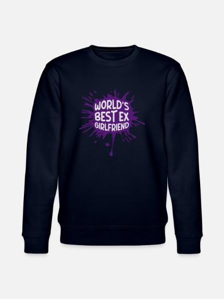 World's Best Ex Girlfriend - Stanley/Stella CHANGER Unisex Organic Sweatshirt - navy