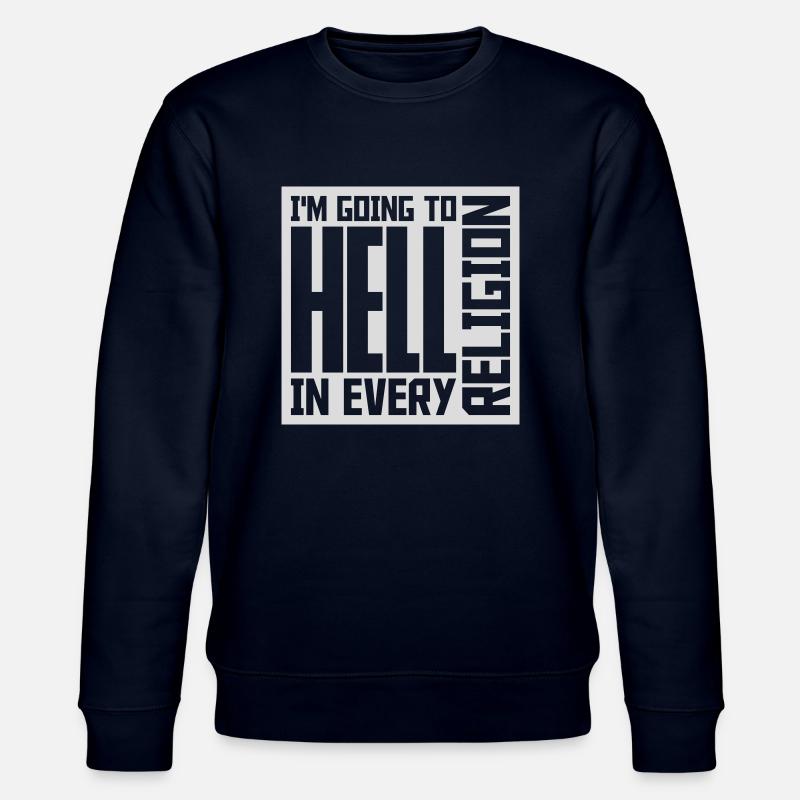 im going to hell - Stanley/Stella Unisex Bio-Sweatshirt CHANGER  - Navy