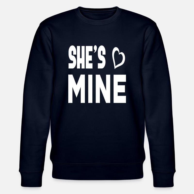 She´s Mine - Stanley/Stella Unisex Bio-Sweatshirt CHANGER  - Navy